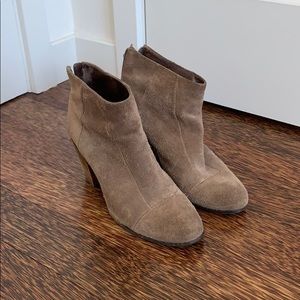 Beige Booties